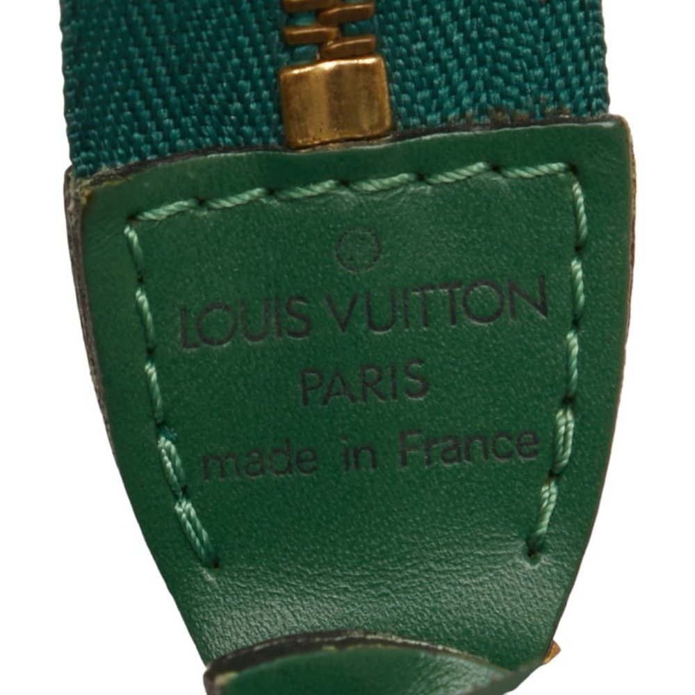 Louis Vuitton Epi Pochette Accessory Pouch M52944 Borneo Green Leather Women'... - Picture 7 of 9